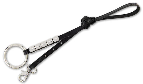 Ceinture en cuir nappa 1 cm